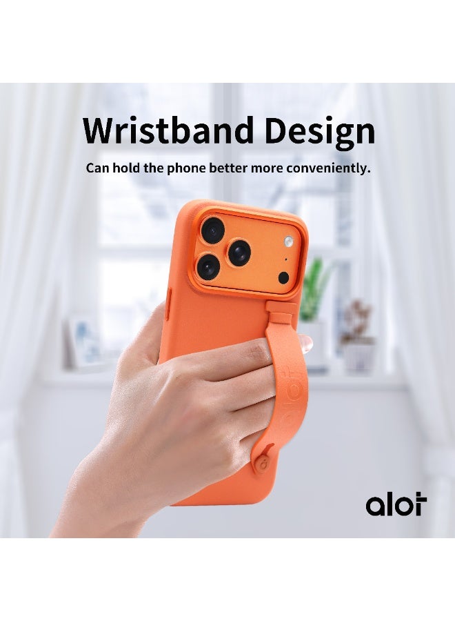 ALot Nobel 17 PRO Magnetic MagSafe Case – Shockproof Protective Phone Cover with Wristband Strap, Raised Camera Protection, Wireless Charging Compatible, Slim Luxury Anti-Scratch Design - Image 2